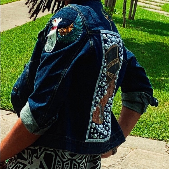 Queen Nefertiti with glitter and pearls - Picture 5 of 5